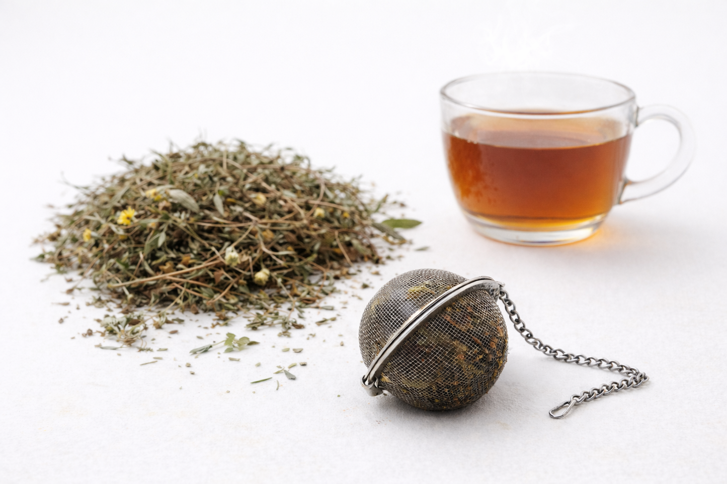 Infusor Coador Reutilizável em Aço Inox