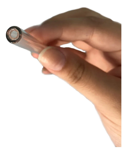 Seda de Vidro - Tubo Piteira para fumar sem papel