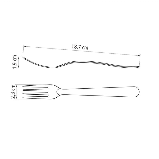 Garfo Inox · Tramontina Malibu