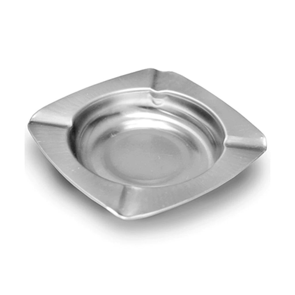 Cinzeiro Clássico - Inox e Dourado