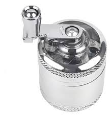 Dichavador Moedor Triturador Metálico 4 partes - Com ou Sem Manopla