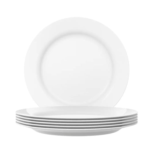 Prato de Vidro Branco Opaline  24cm