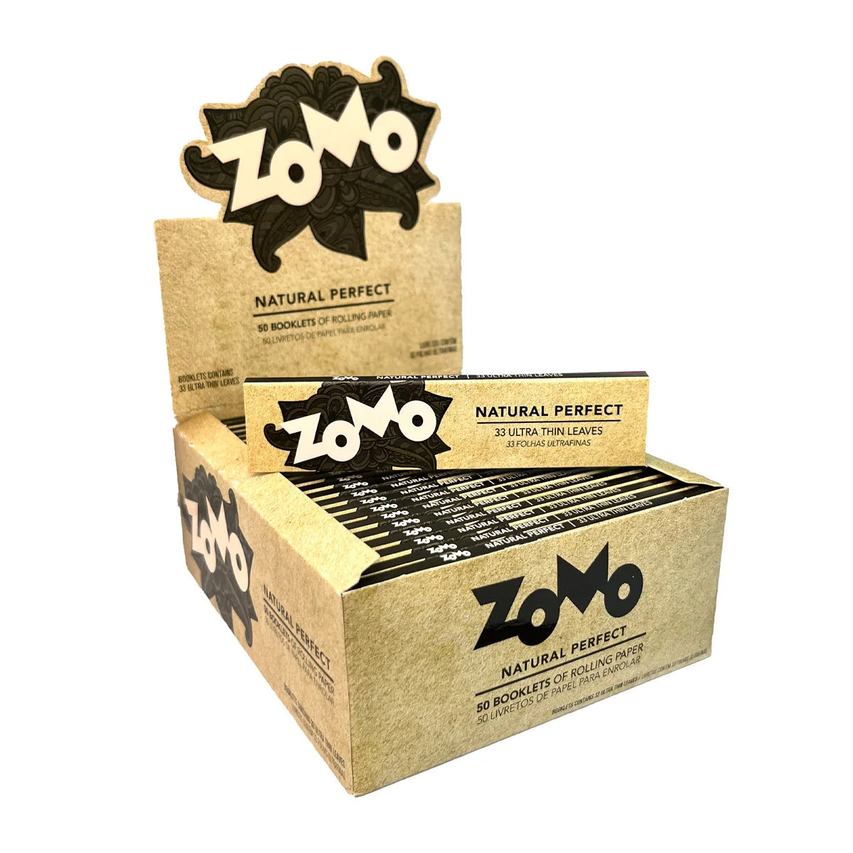 Zomo Paper Natural Perfect  - Unidades, Kit com 5 ou Caixa Fechada