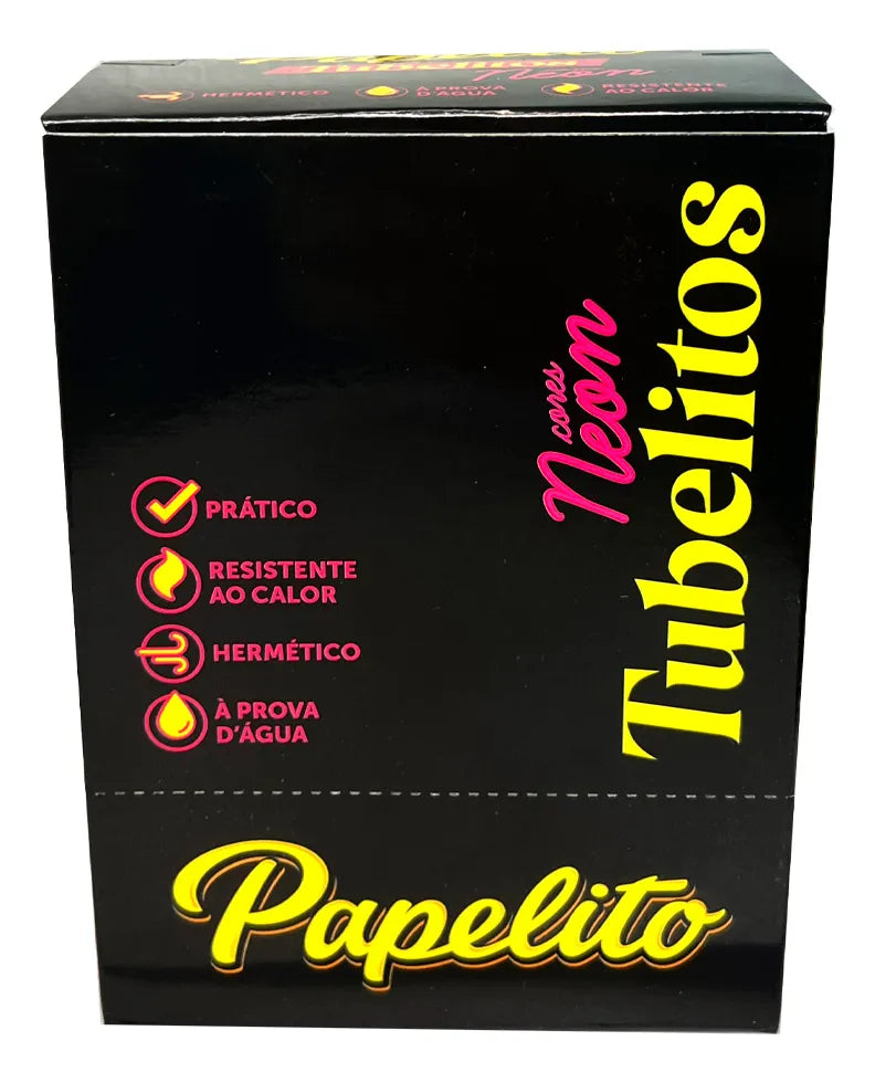 Tubete Mocó Papelito Tubelito Original - Preto ou Cores