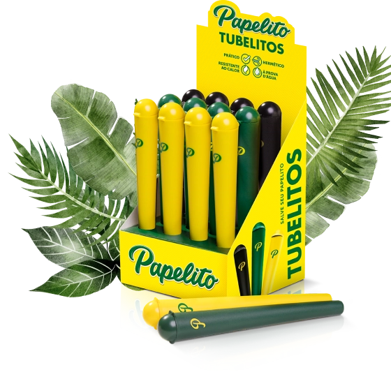 Tubete Mocó Papelito Tubelito Original - Preto ou Cores