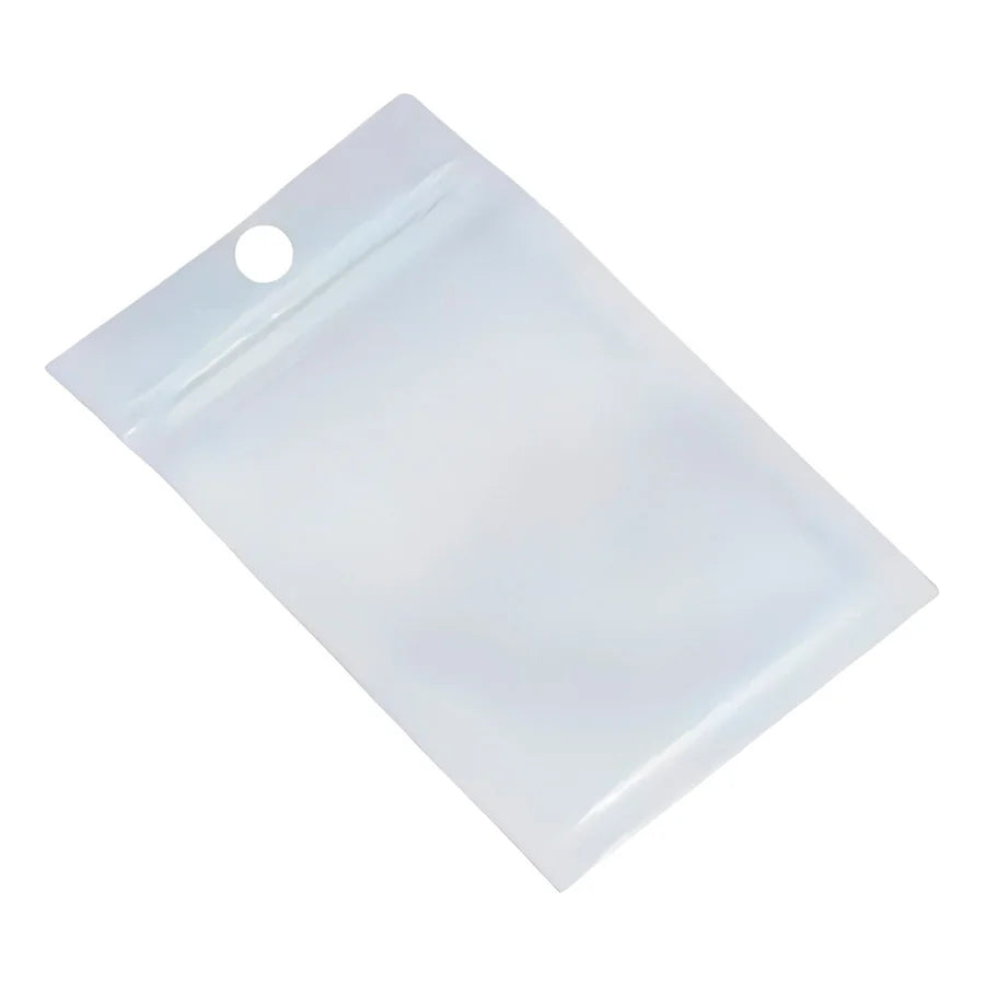 Saco ZipLock Hermético - Fundo Branco ou Preto holográfico