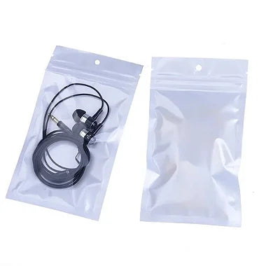 Saco ZipLock Hermético - Fundo Branco ou Preto holográfico